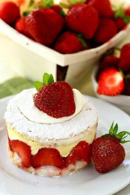 Клубника десерт фото Ring - Strawberry Frasier - Whisk Kid Desserts, Strawberry recipes, Sweet desser