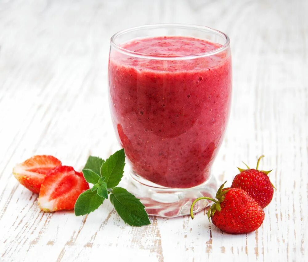 Клубника смузи фото Vitamina anti flacidez: aprenda a receita para firmar a pele Strawberry cocktail