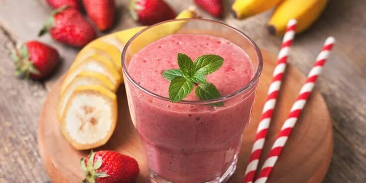 Клубника смузи фото Epres-banános turmix Smoothie recipes strawberry, Smoothie recipes, Strawberry b