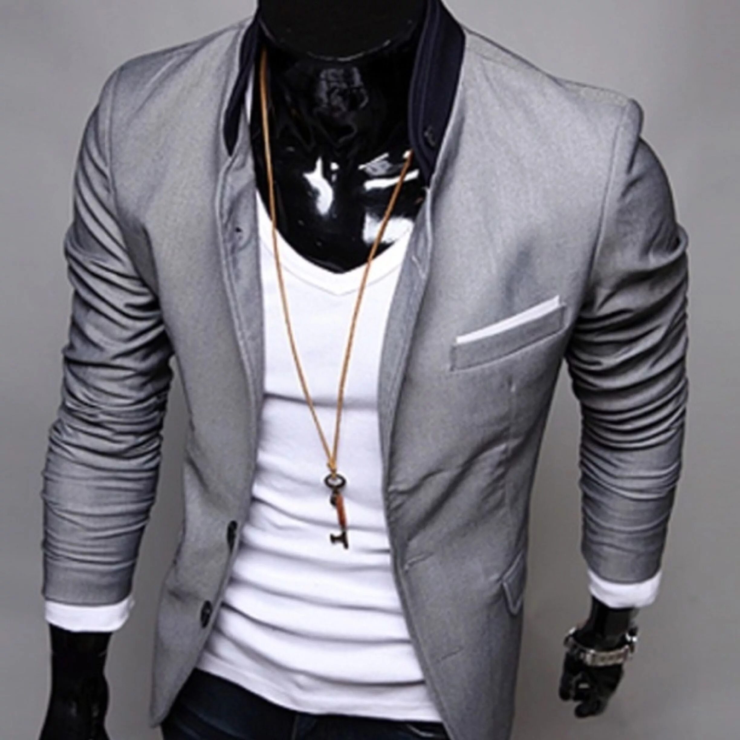 Клубный стиль одежды мужской Buy men's casual suit jackets cheap online