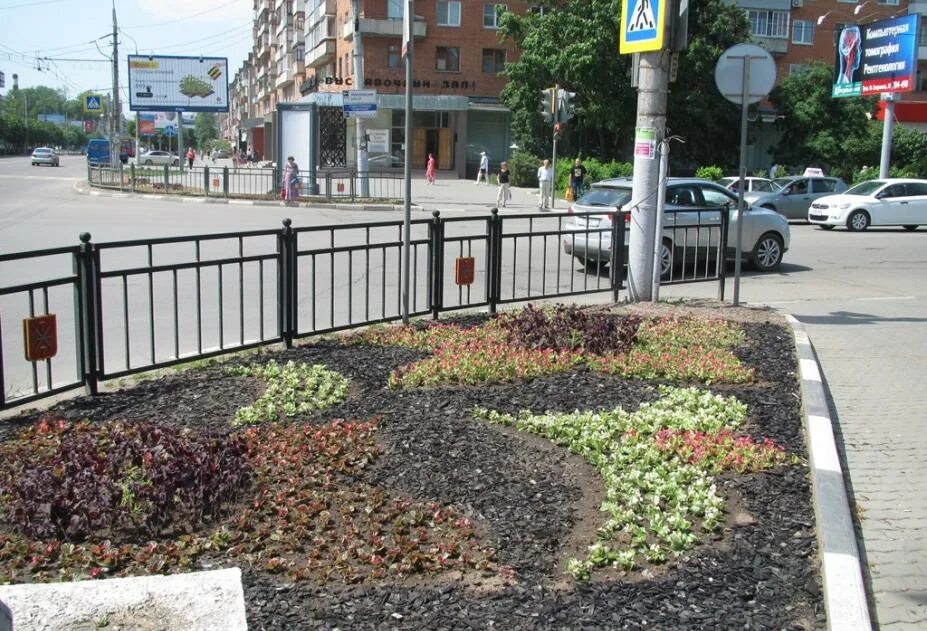 Клумба просп ленина 85 корп 1 фото Клумба тула фото YugNash.ru