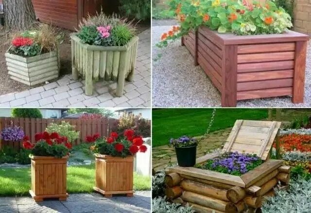 Клумбы для цветов из досок фото Pin by Елена САВИЧЕВА on ландшафт Outdoor furniture sets, Outdoor decor, Outdoor