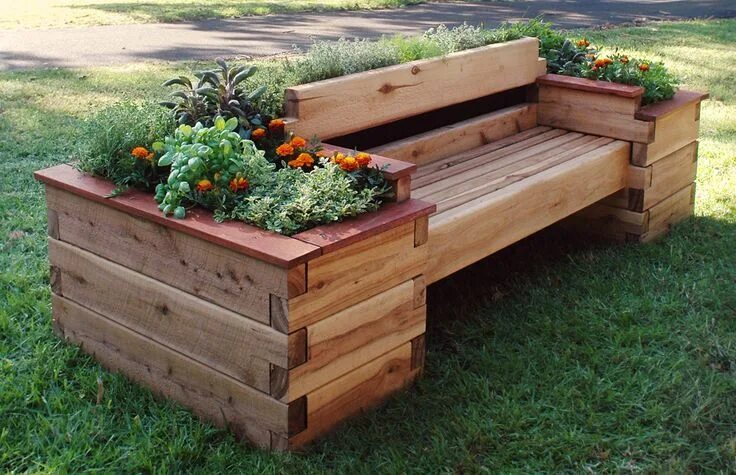 Клумбы для цветов из досок фото ModBOX - Raised Garden Beds Gemüsehochbeet, Gartenprojekte mit holzpaletten, Erh