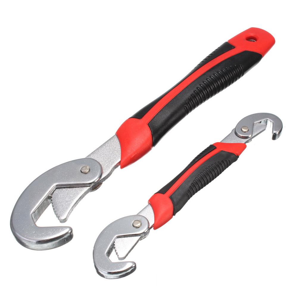 Ключ инструмент фото 2Pcs Multi-function Universal Quick Snap'N Grip Adjustable Wrench Spanner купить