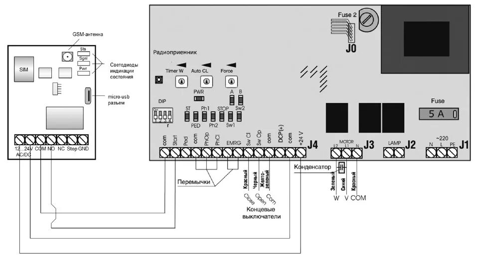 Ключ кнопка дорхан схема подключения Блок управления GSM-4.0 от официального дилера ДорХан в Москве. Гарантия качеств