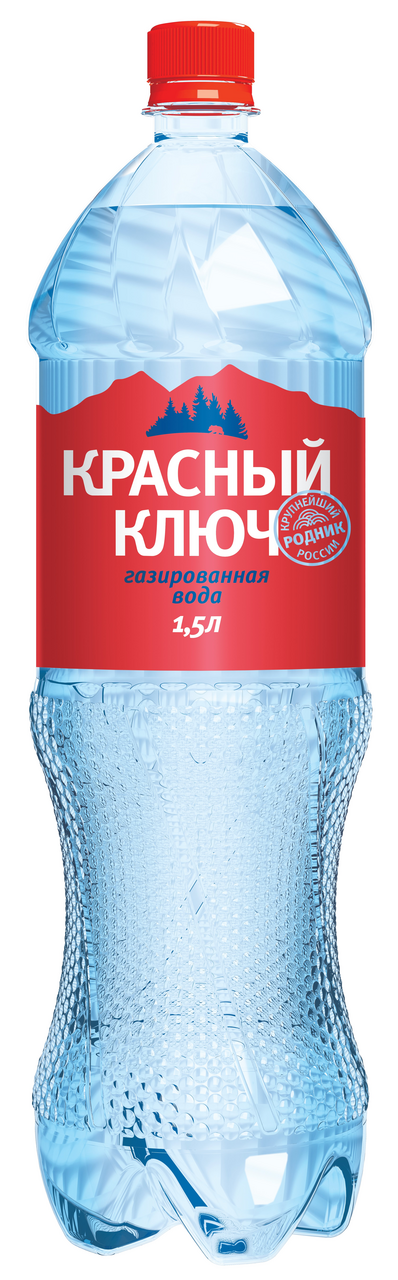 Ключ вода фото Вода Красный ключ газированная, 1.5л купить с доставкой на дом, цены в интернет-