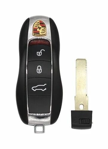 Ключи порше фото Fits Porsche 7PP.959.753.AK OEM 4 Button Key Fob KR55WK50138 eBay