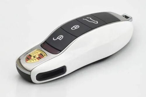 Ключи порше фото Remote Key Cover (Gloss White) For Porsche Keyless Remote Key Key covers, Porsch