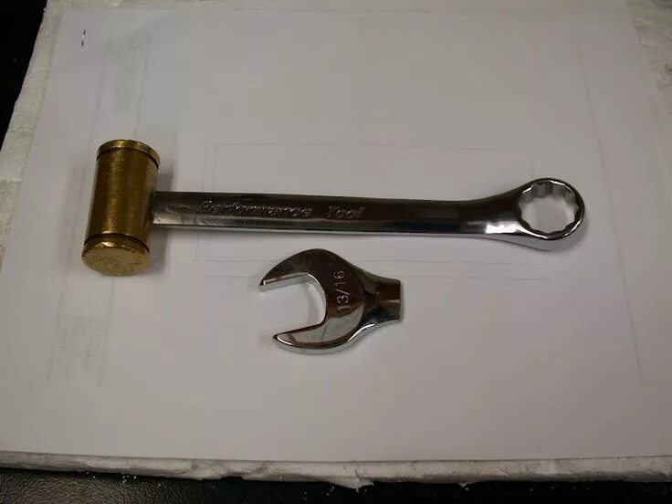 Ключи самоделки Drawbar Hammer/Wrench by Void -- Handy for installing and uninstalling tool hold