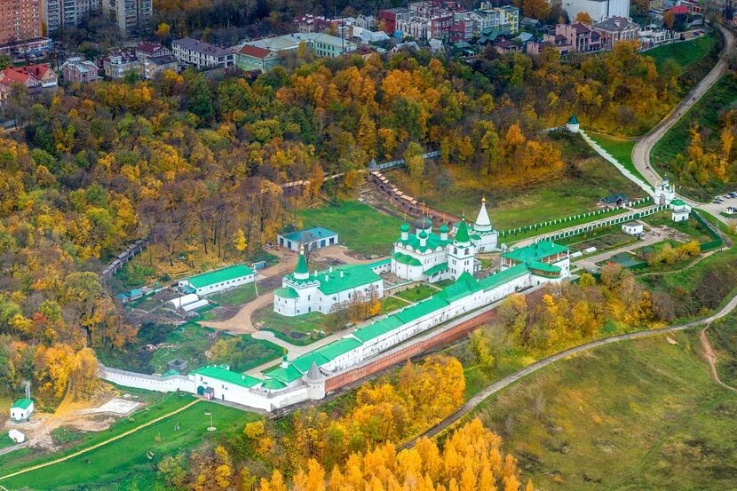 Км печерский нижний новгород казанское ш фото Печерский Вознесенский монастырь в Нижнем Новогороде