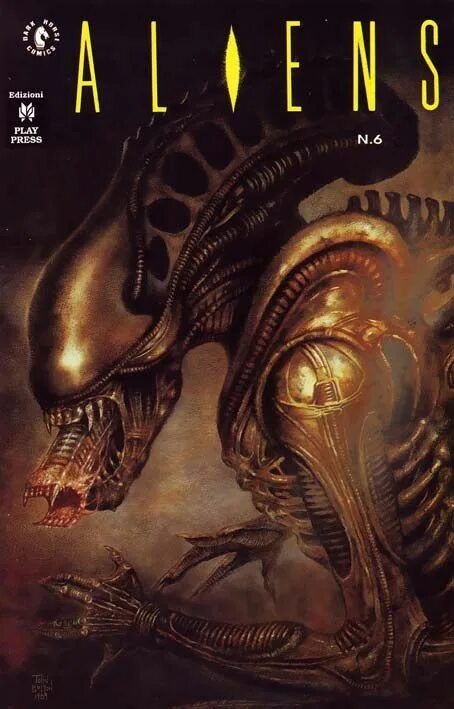 Книга чужие фото Aliens - Book 3 (1990) Arte aliena, Fumetti