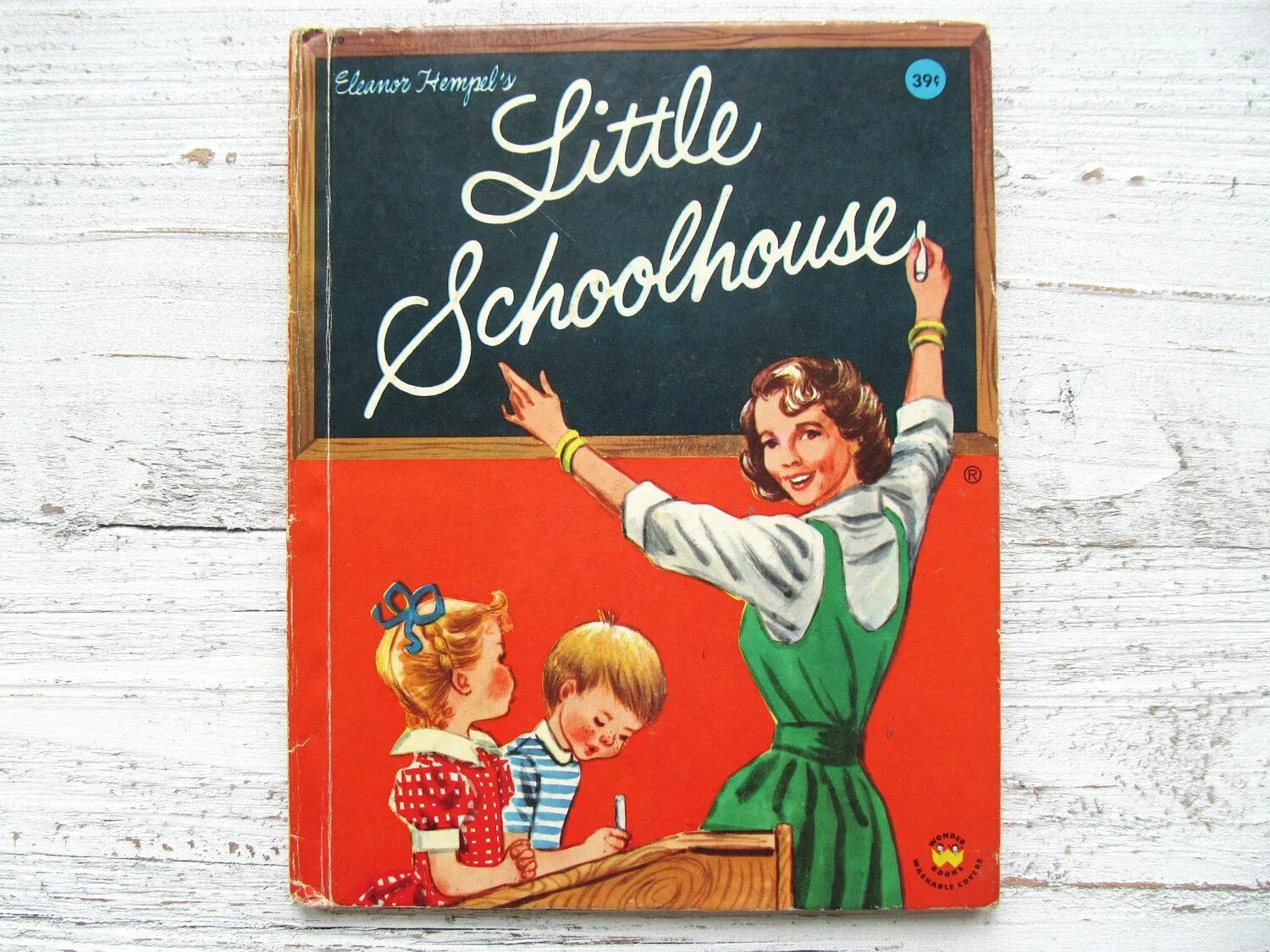 Книга детства фото Vintage 1950's Children's Book- Little Schoolhouse Books- Retro Vintage children