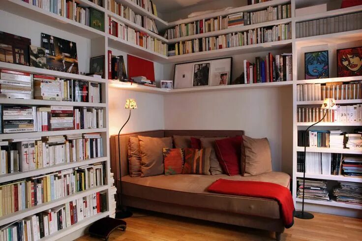 Книга дизайн дома Room Cozy Reading Nook 1920x1280 Décoration bibliotheque, Blog deco maison, Déco