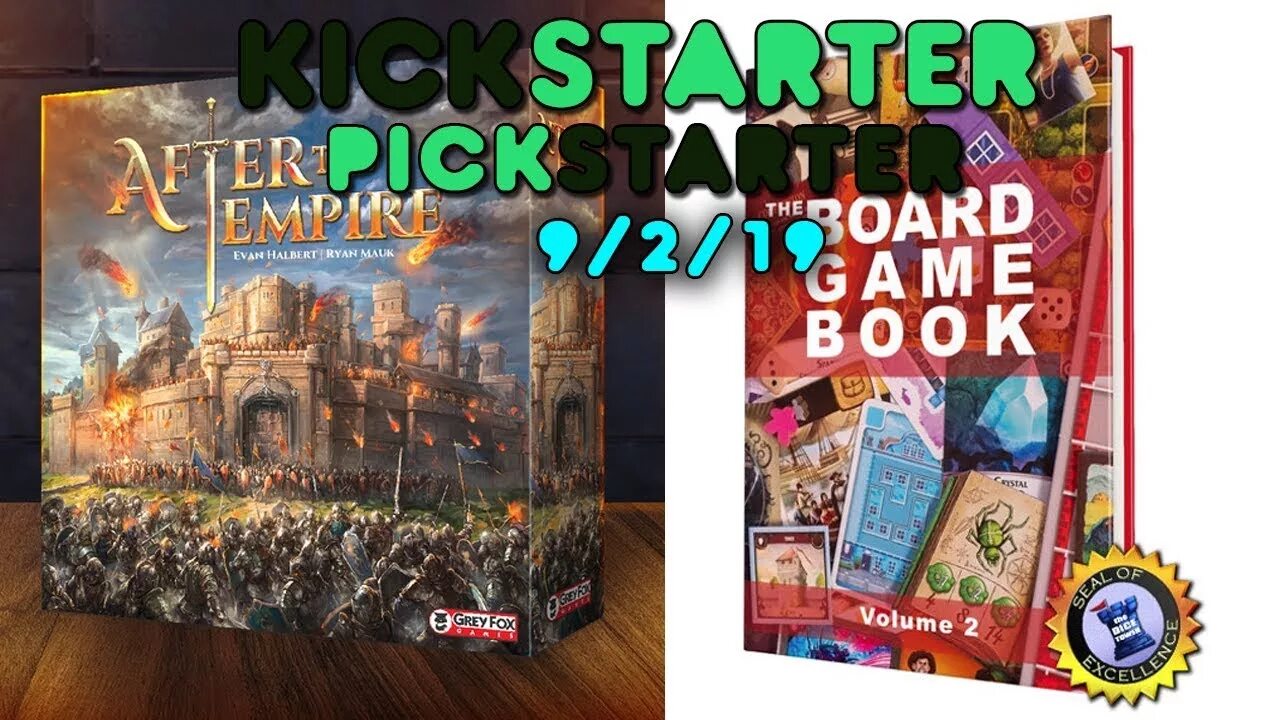 Книга игра фото After the Empire + The Board Game Book Kickstarter Pickstarter 9/2/19 - YouTube