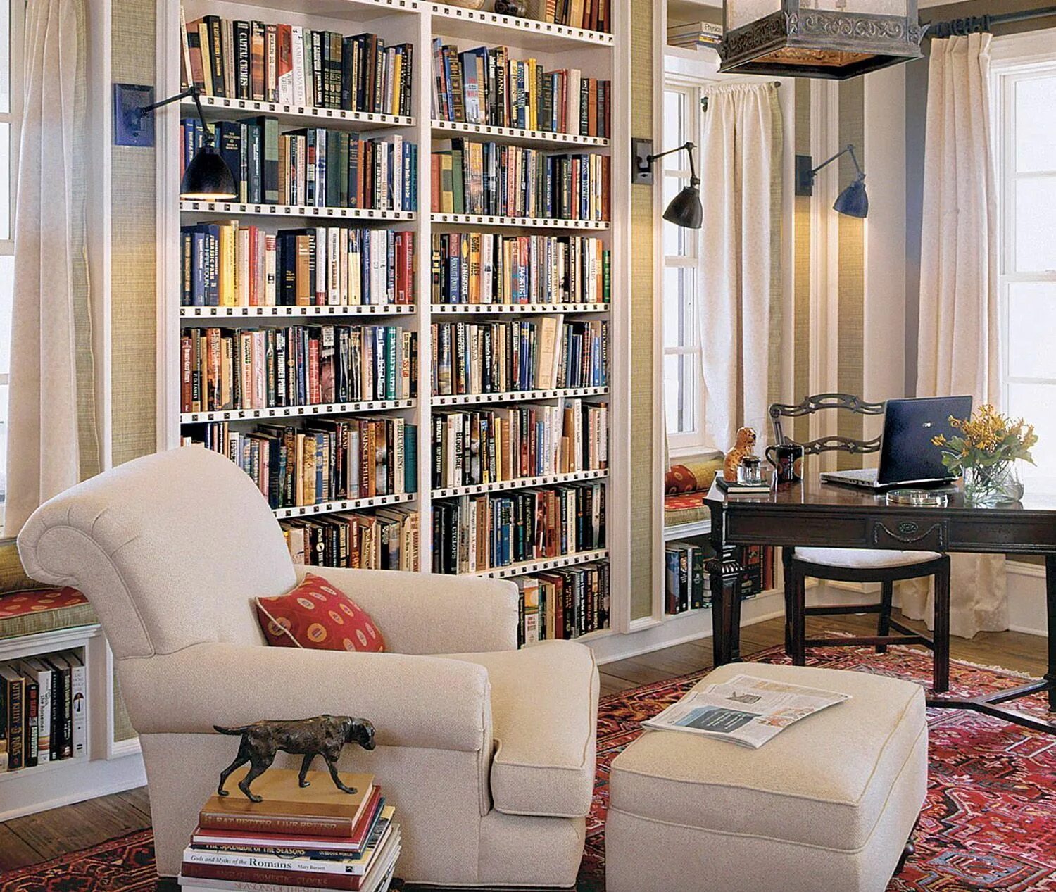 Книга интерьер жилого дома 21 Awesome Home Office Bookshelf Design Ideas For Your Home Home library design,