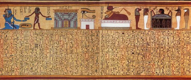 Книга мертвых фото Book of the dead, Ancient egypt, Ancient egyptian