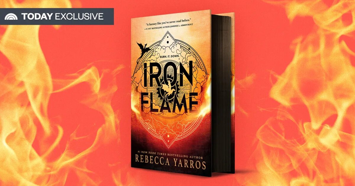 Книга огня фото Thoughts on the excerpt from Iron Flame Fandom