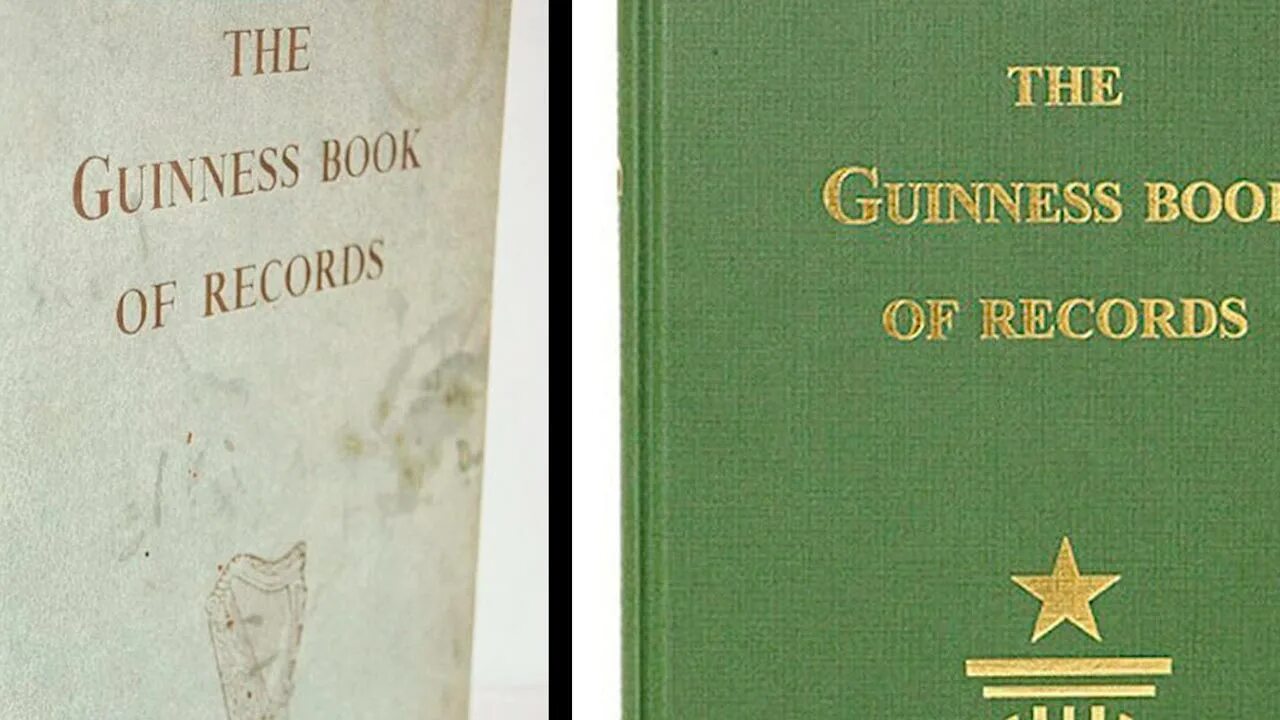 Книга рекорд фото 65 лет назад вышел в свет первый экземпляр "Книги рекордов Гиннесса"