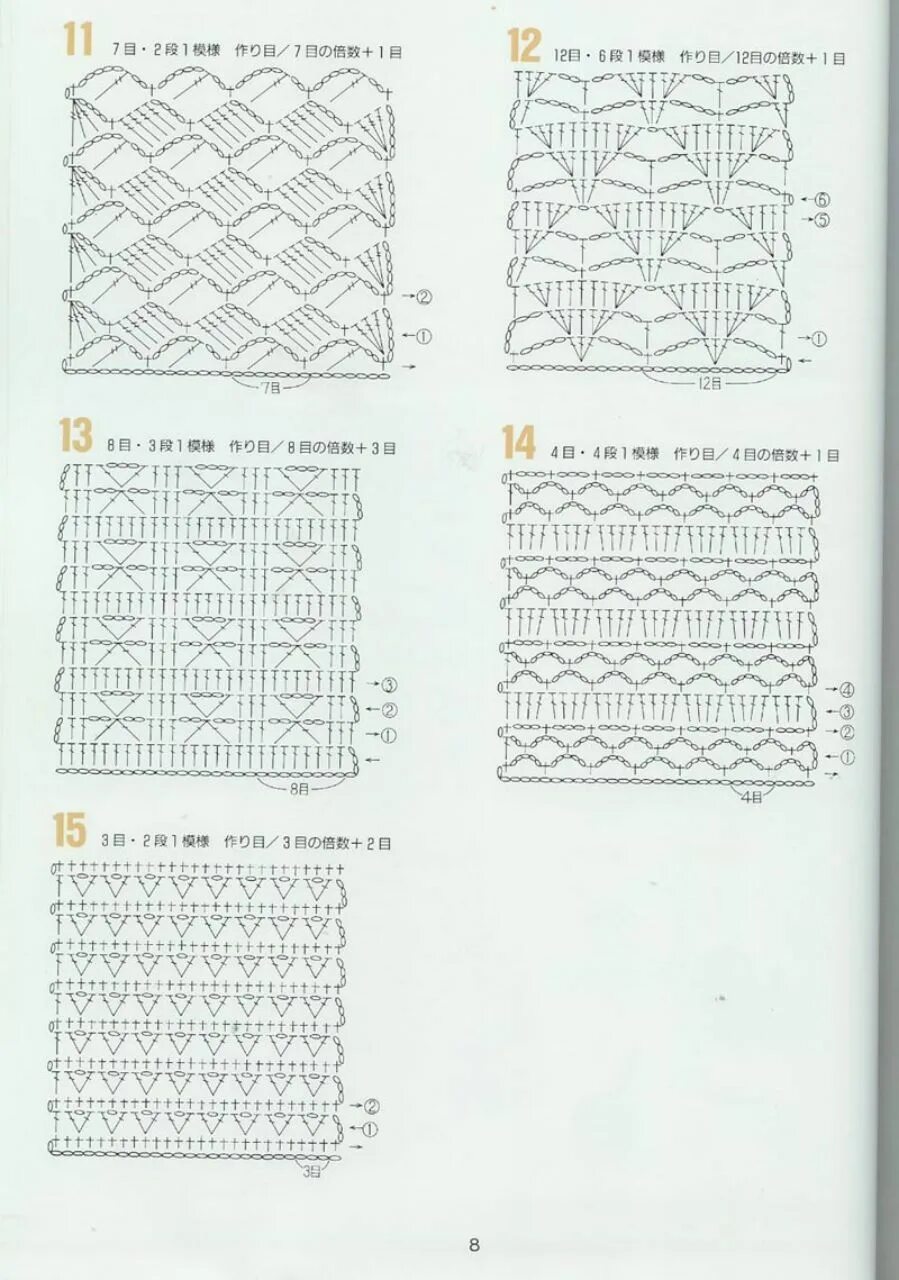 Книга вязание крючком со схемами Photo from album "262 Crochet Patterns" on in 2020 (With images) Crochet pattern