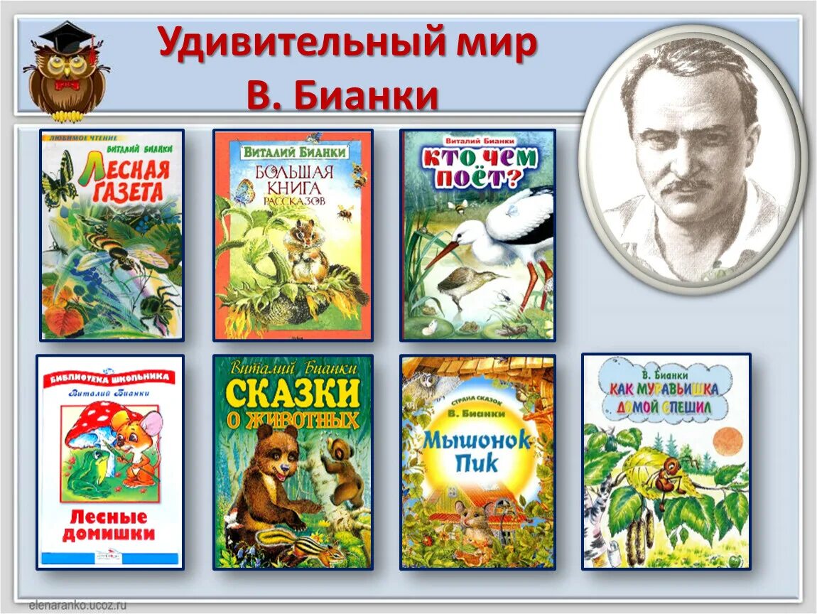 Книги бианки фото Удивительный мир Виталия Бианки