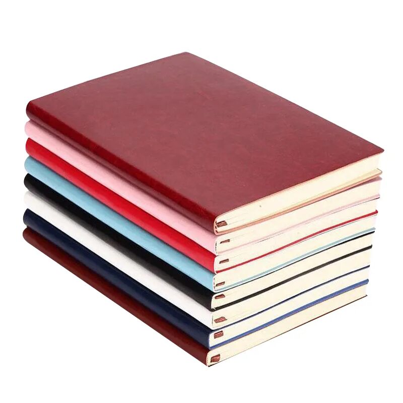 Книги тетради фото Printing 40/120 Sheet Notebooks A5 Libretas Y Cuadernos Diary Gift Leather Noteb