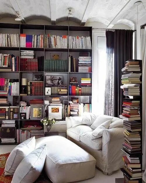 Книги в квартире фото tumblr_l87918Pra71qapqieo1_500 Home library design, Home library design ideas, H