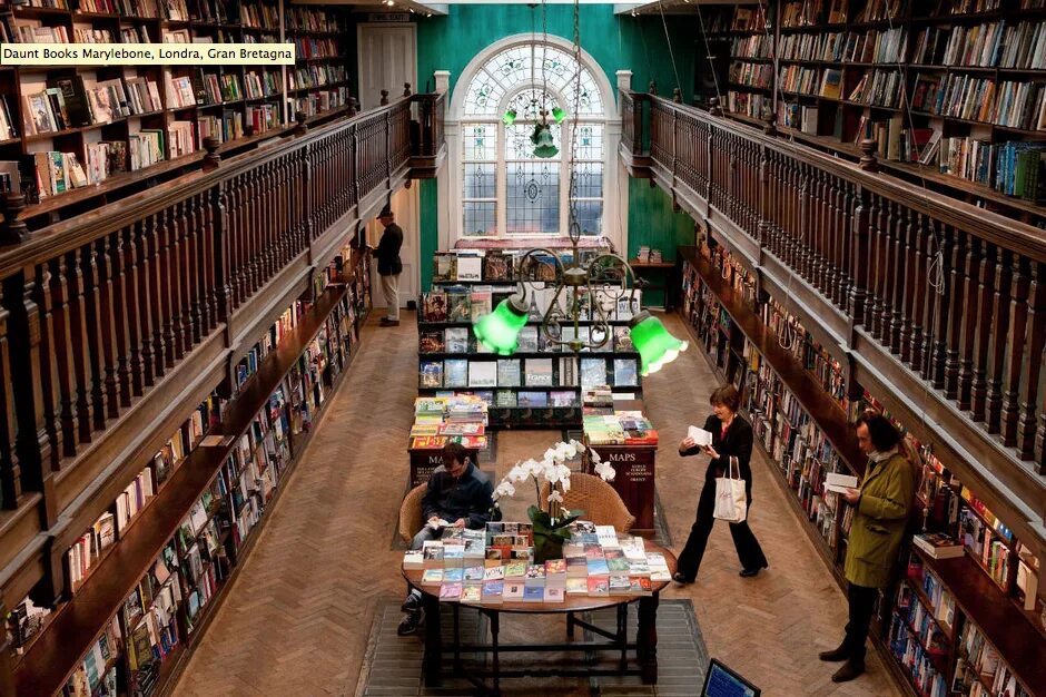 Книжный мир фото Daunt Books Marylebone, Londra, Gran Bretagna http://ht.ly/vvgmq Tour of britain