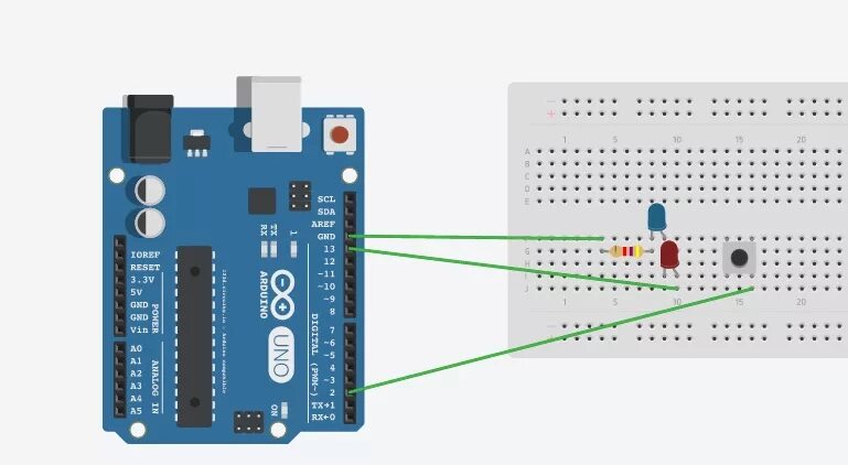 Кнопка и светодиод ардуино подключение arduino uno - Led and button simulation of a blink - Arduino Stack Exchange