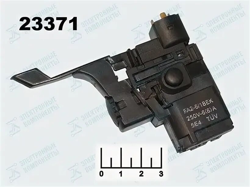 Кнопка подключения fa2 6 1bek Кнопка для электроинструмента FA2-6/1BEK Bosch (№ 151) (с регулятором оборотов) 