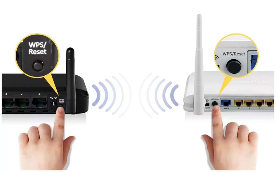 Кнопка подключения к wifi EDIMAX - Others - Entertainment Networking - N300 Universal Wi-Fi Bridge for Sma