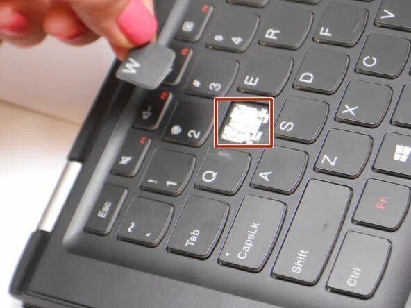 Кнопка подключения клавиатуры Lenovo Yoga 2 13" Keyboard Keys Replacement - iFixit Repair Guide