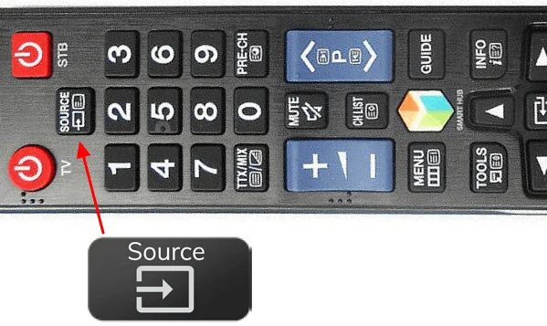 Кнопка подключения на пульте Как подключить ноутбук к телевизору через HDMI - подробная инструкция