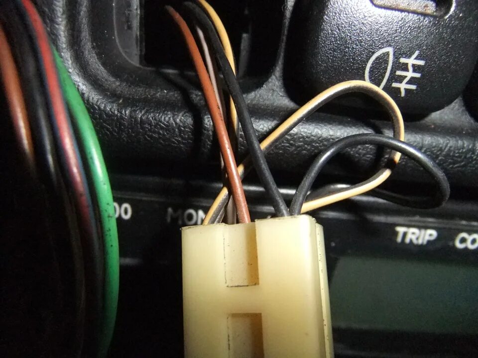 Кнопка противотуманок 2114 подключение ПТФ без габаритных огней - Lada 2114, 1,6 л, 2008 года электроника DRIVE2