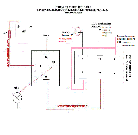 Кнопка птф с подсветкой подключение 23201180 Фара противотуманная правая ATEK Запчасти на DRIVE2