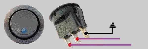 Кнопка с подсветкой 12в подключение 3 контакта Mod: Navigation Hack allowed passenger use GPS while the car moving. Tacoma Worl