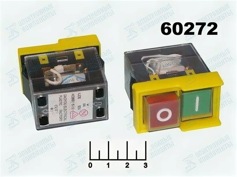 Кнопка ск 1 схема подключения Кнопка для бетономешалки 250/6 KJD6 4 контакта (№ 131P) (1004989) - купить в инт