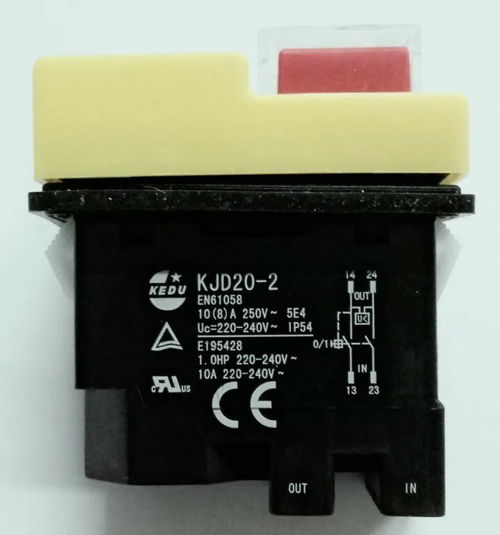 Кнопка ск1 подключение Выключатель кнопка пуск-стоп KJD 20-2, цена в Москве от компании ДИСТ