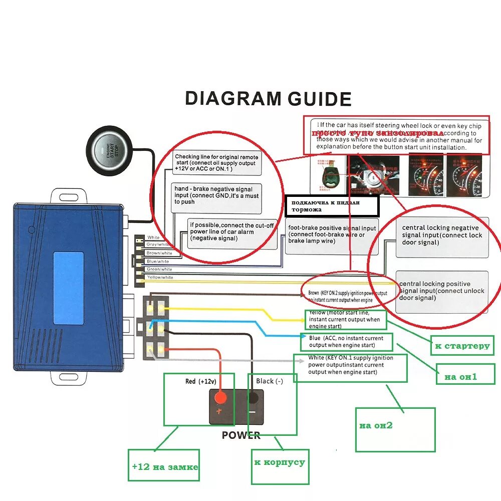 Кнопка старт стоп подключение magicar подготовка системы старт стоп - DRIVE2