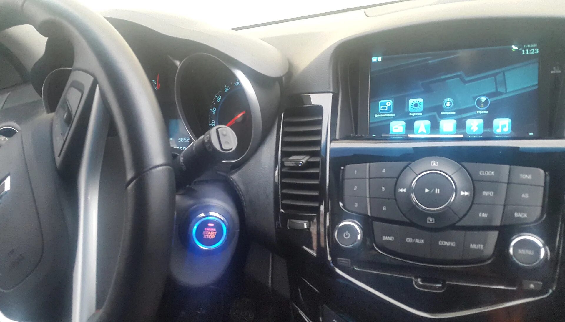 Кнопка старт стоп подключение шевроле круз Кнопка Старт Стоп - Chevrolet Cruze Hatchback, 1,6 л, 2012 года аксессуары DRIVE