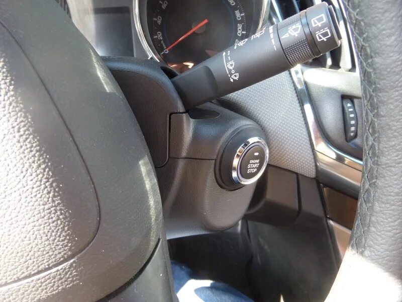 Кнопка старт стоп подключение шевроле круз Кнопка запуска двигателя Start Stop + доводчик стекол без резки проводов. - Chev