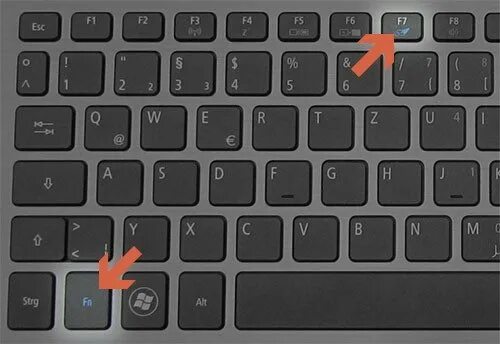 Кнопка тачпада на ноутбуке фото 5 способов как отключить тачпад на ноутбуке c Windows