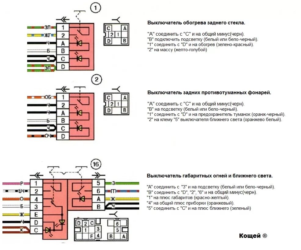 Кнопка ваз 2115 схема Немного колхоза с салоном - Lada 21053, 1,5 л, 2004 года плановое ТО DRIVE2