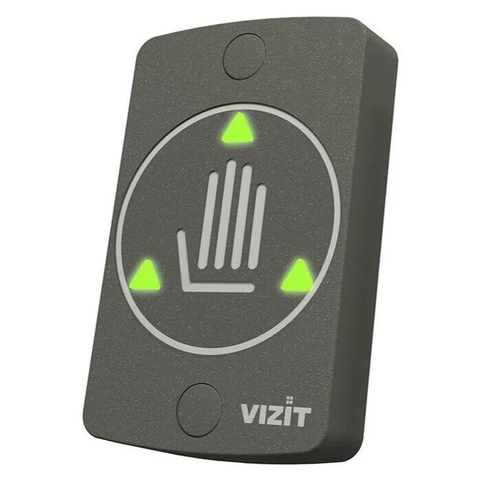 Кнопка vizit подключение Накладная сенсорная кнопка VIZIT EXIT 1000 со световой индикацией для всех типов
