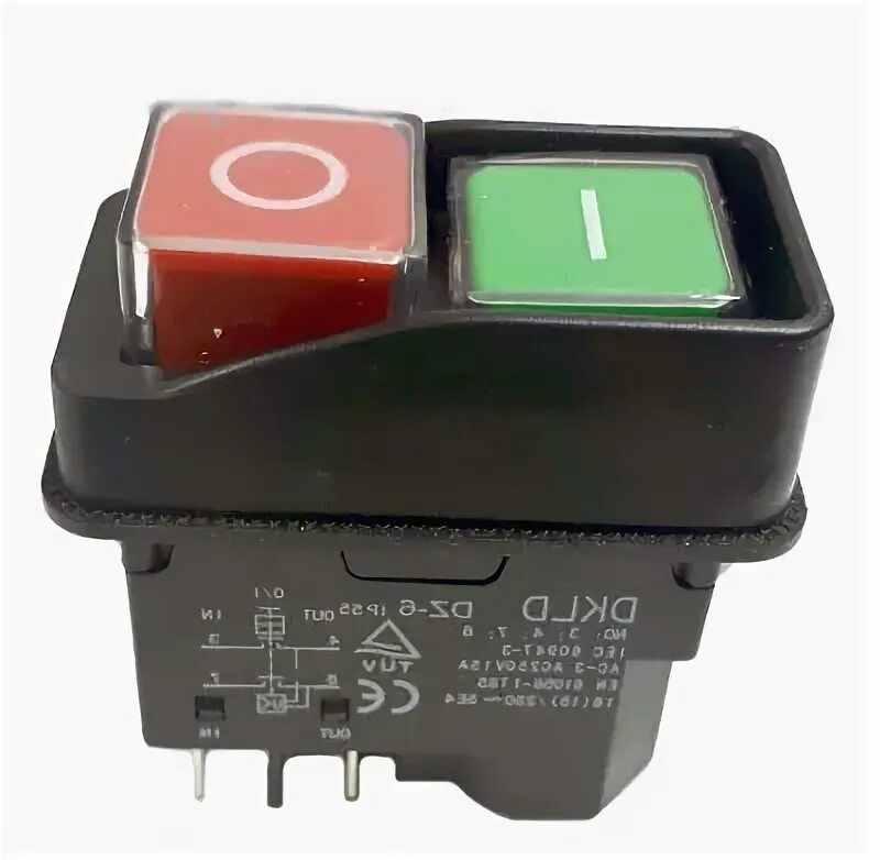 Кнопка включения бетономешалки схема подключения Выключатель (131-4) для бетономешалка 4 контакта, компрессор, св. станок - купит