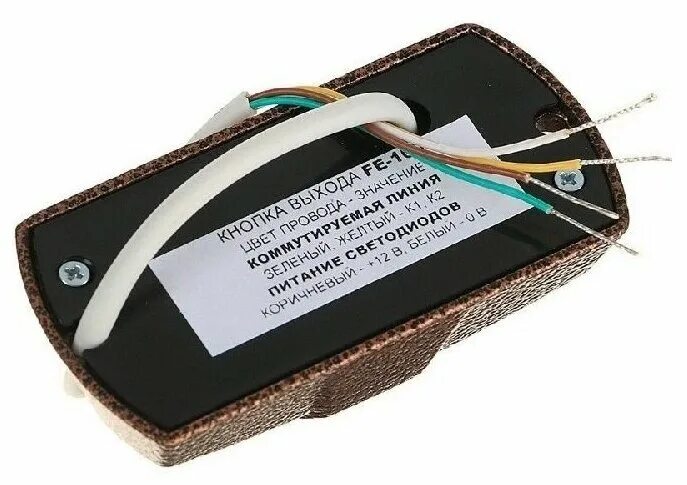 Кнопка выхода fe 100 схема подключения Олевс Кнопка выхода накладная Олевс Циклоп (Медный Антик) - купить по выгодной ц