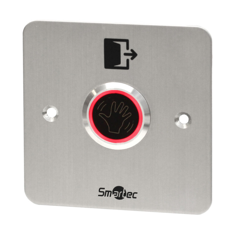 Кнопка выхода smartec st ex142l схема подключения Металлическая врезная кнопка выхода Smartec ST-EX344LW ТД ЮМ - покупай дешевле