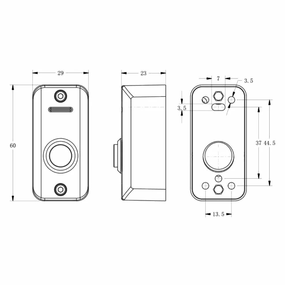 Кнопка выхода smartec st ex142l схема подключения ST-EX012LSM - Кнопка выхода Smartec