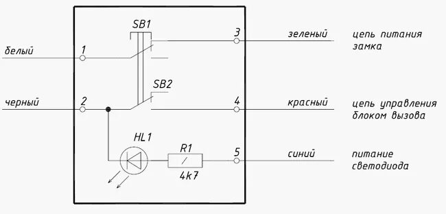 Кнопка выхода в 21 схема подключения Компания "Р-контроль" :: EXIT 300 Кнопка "EXIT" для домофона