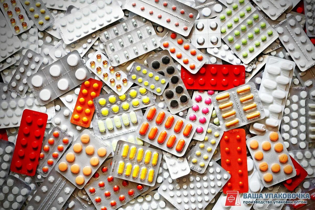 Куча таблеток фото Пластиковая упаковка товара - производство пластиковой упаковки для товаров
