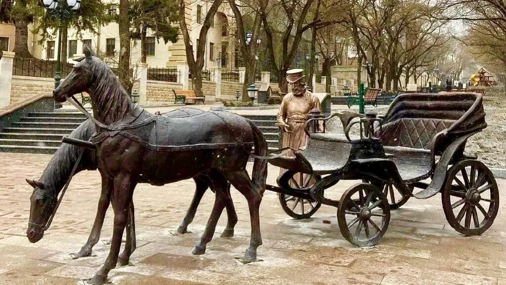 Кучер и conga промышленная ул 20б фото Скульптура "Ландо" - Достопримечательности - Официальный сайт города-курорта Кис